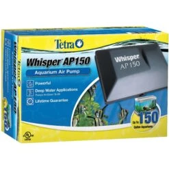 Tetra Whisper Air Pump For Deep Water Aquariums