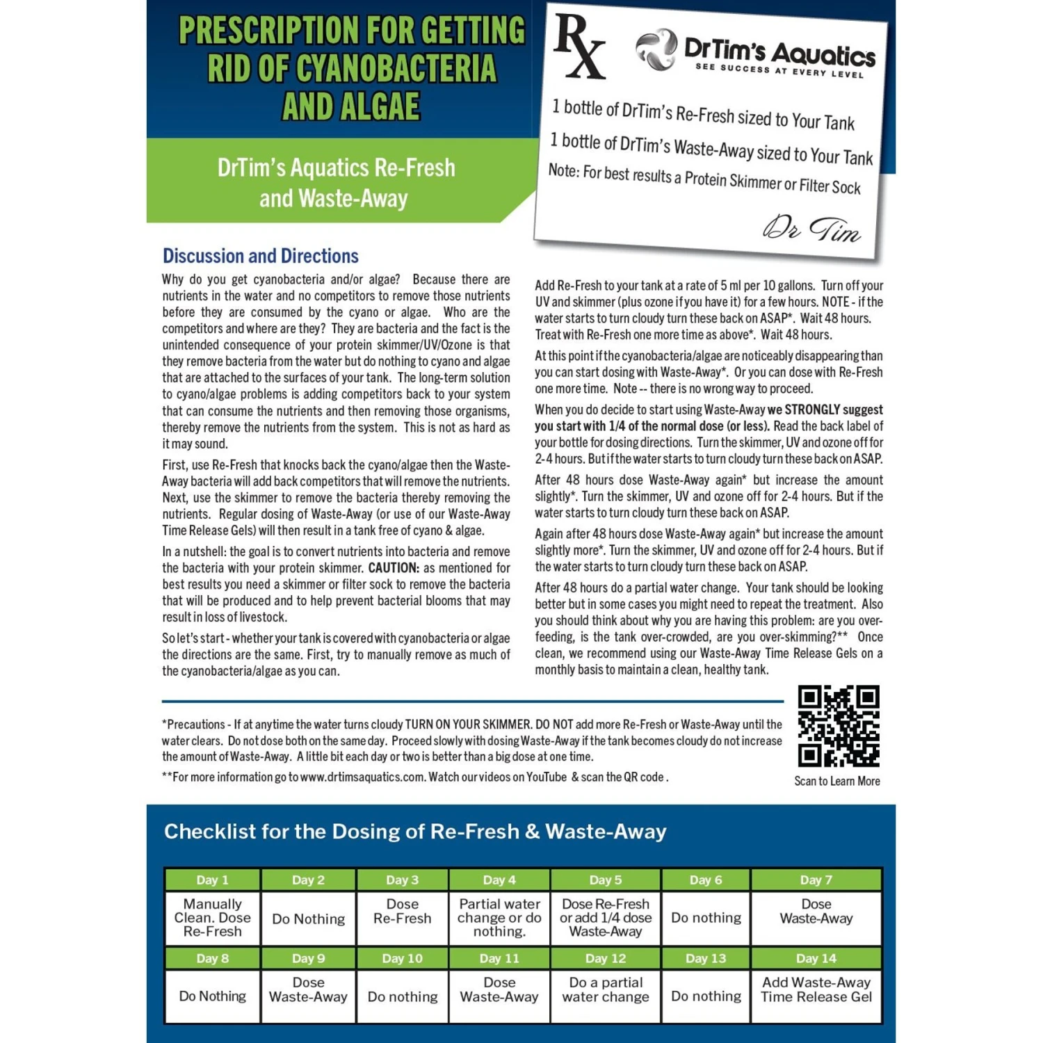 Dr. Tim's Aquatics Waste-Away Natural Aquarium Cleaner For Freshwater Aquariums 8 Dr. Tim's Aquatics Waste-Away Natural Aquarium Cleaner For Freshwater Aquariums - Image 6