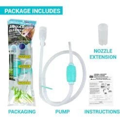 TeraPump Aquarium Gravel & Sand BPA-Free Pump -Fish Products 127616 PT3. AC SS1800 V1520546670