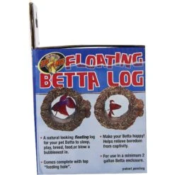 Zoo Med Floating Betta Log 9 Zoo Med Floating Betta Log -Fish Products 127708 PT3. AC SS1800 V1512687493