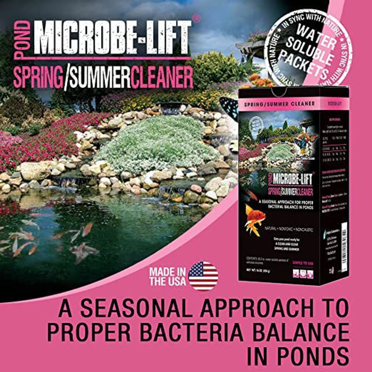 Microbe-Lift Spring & Summer Pond Water Cleaner 4 Microbe-Lift Spring & Summer Pond Water Cleaner - Image 2