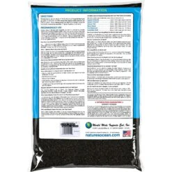 Nature's Ocean Bio-Activ Live Aragonite Saltwater Aquarium Sand, Black, 10-lb Bag -Fish Products 135536 PT2. AC SS1800 V1511820477