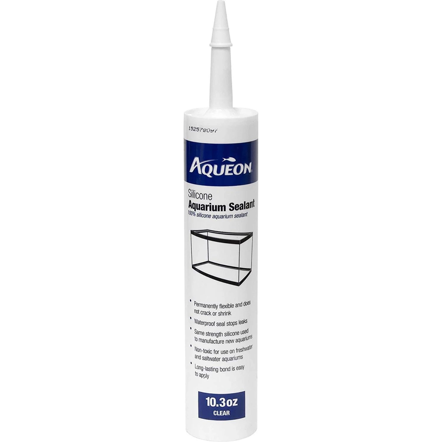 Aqueon Aquarium Silicone Sealant, Clear 3 Aqueon Aquarium Silicone Sealant, Clear