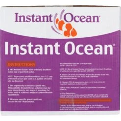 Instant Ocean Sea Salt For Aquariums -Fish Products 138510 PT1. AC SS1800 V1607473943