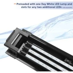 Aqueon LED Aquarium Light Fixture 15 Aqueon LED Aquarium Light Fixture -Fish Products 140191 PT5. AC SS1800 V1638487003