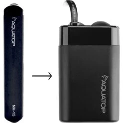 Aquatop Nano Aquarium Thermostat Heater, 15-watt -Fish Products 141744 PT1. AC SS1800 V1596753059