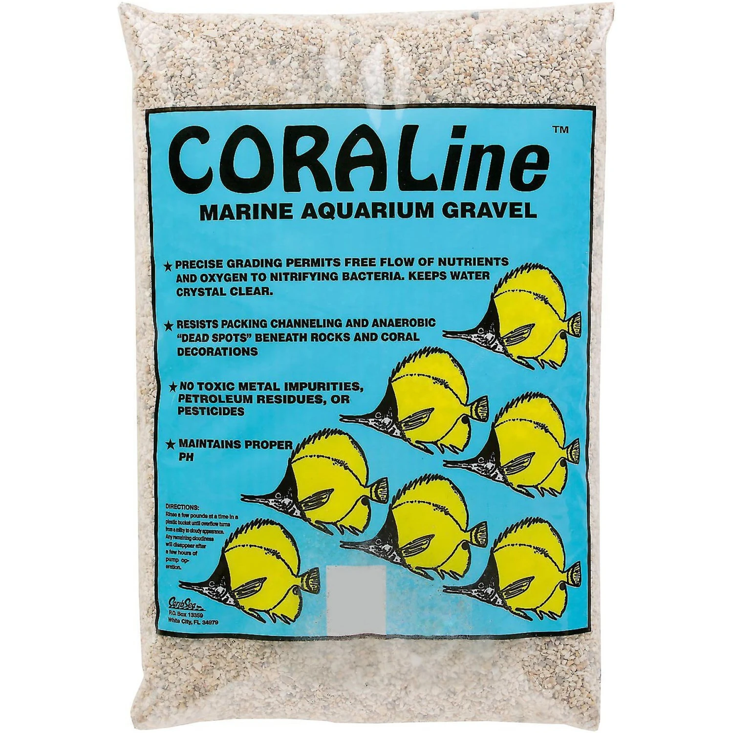 CaribSea CoraLine Florida Crushed Coral Marine Gravel, 15-lb Bag 3 CaribSea CoraLine Florida Crushed Coral Marine Gravel, 15-lb Bag