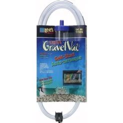 Lee's Aquarium & Pets Aquarium Gravel Vacuum, Silver