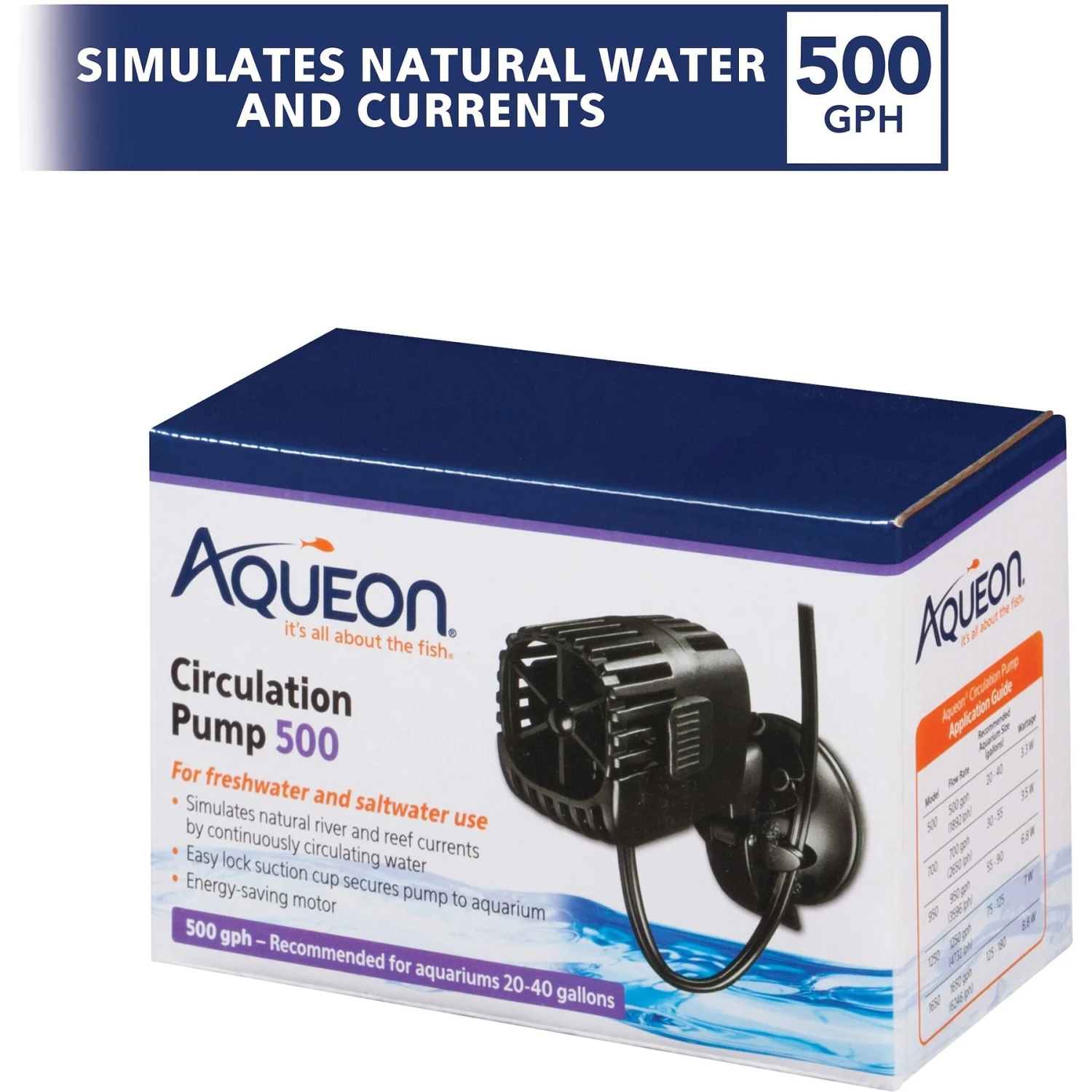 Aqueon Freshwater & Saltwater Circulation Aquarium Pump 4 Aqueon Freshwater & Saltwater Circulation Aquarium Pump - Image 2