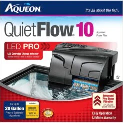 Aqueon LED Fish Aquarium Starter Kit, 10-gal 19 Aqueon LED Fish Aquarium Starter Kit, 10-gal -Fish Products 159008 PT8. AC SS1800 V1674496091