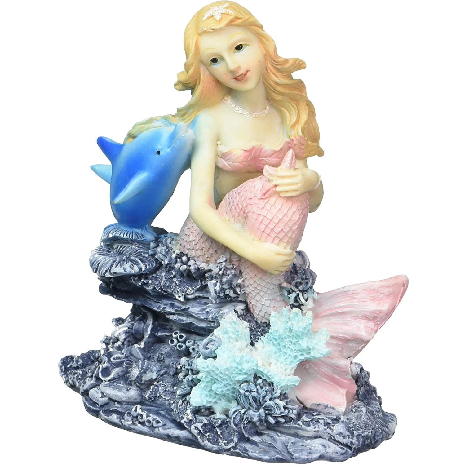 Penn-Plax Mermaid Aquarium Ornament 3 Penn-Plax Mermaid Aquarium Ornament