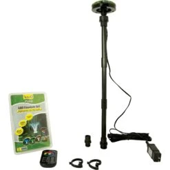 Tetra Remote-Controlled Color-Changing LED Pond Fountain Set 11 Tetra Remote-Controlled Color-Changing LED Pond Fountain Set -Fish Products 164345 PT3. AC SS1800 V1607557945