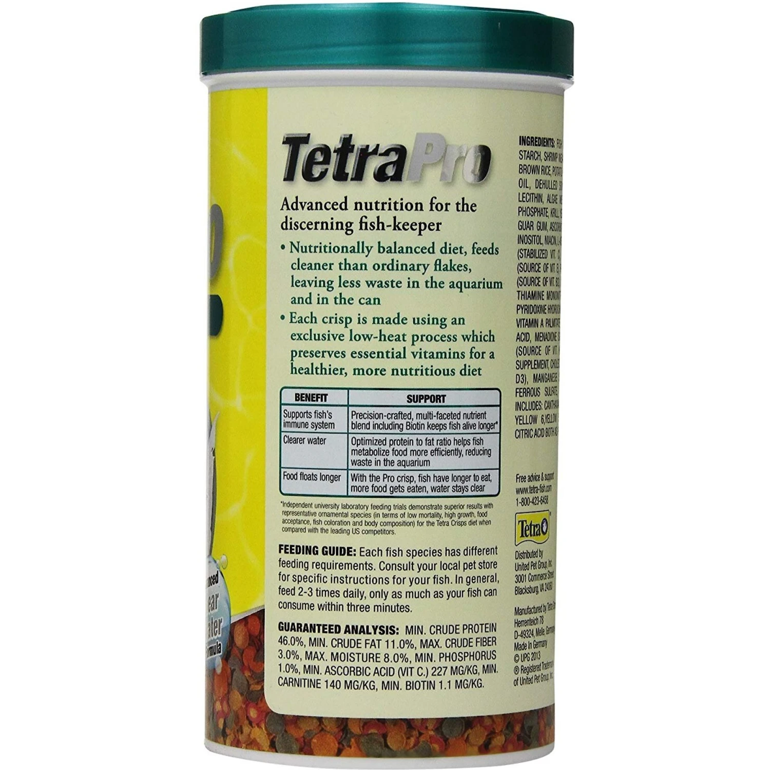Tetra TetraPro Tropical Crisps Fish Food 4 Tetra TetraPro Tropical Crisps Fish Food - Image 2
