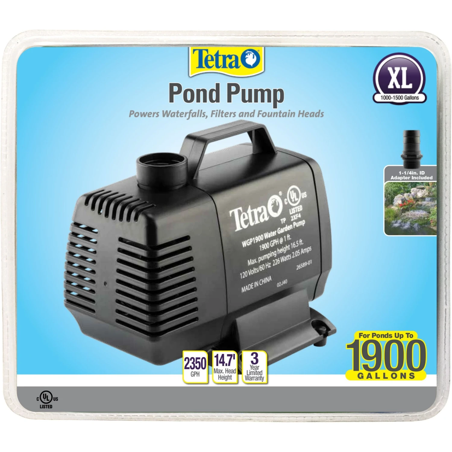 Tetra Water Garden Pond Pump 3 Tetra Water Garden Pond Pump