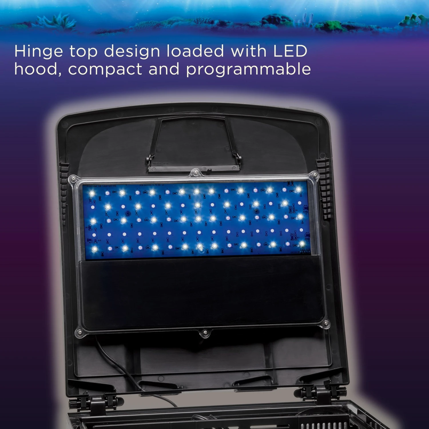 Coralife LED BioCube Aquarium Replacement Canopy 6 Coralife LED BioCube Aquarium Replacement Canopy - Image 4