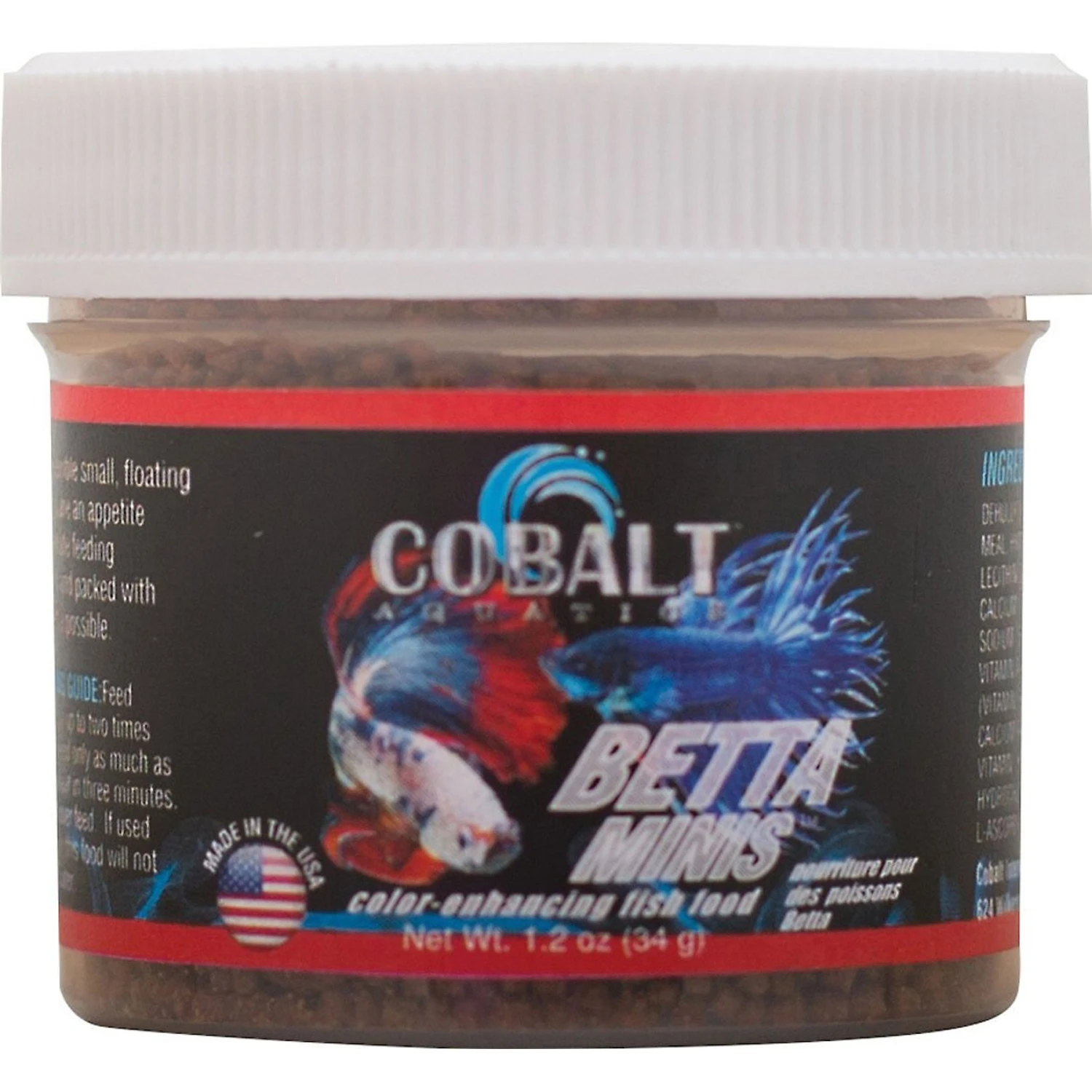 Cobalt Aquatics Betta Minis Fish Food 3 Cobalt Aquatics Betta Minis Fish Food