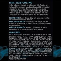 Cobalt Aquatics Color Flakes Fish Food -Fish Products 165387 PT4. AC SS1800 V1555008738