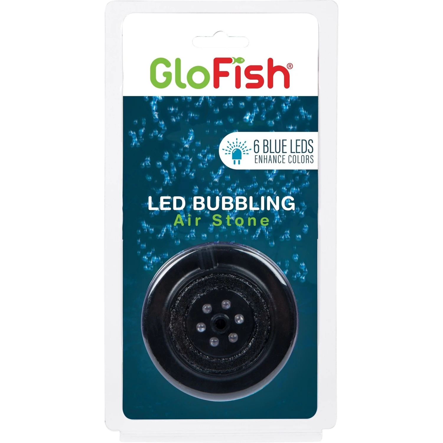 GloFish LED Round Bubbling Air Stone 3 GloFish LED Round Bubbling Air Stone