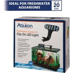 Aqueon Freshwater Aquarium Clip-On LED Light -Fish Products 180554 PT1. AC SS1800 V1631620045