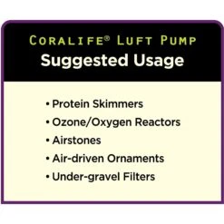 Coralife Luft Air Aquarium Pump 15 Coralife Luft Air Aquarium Pump -Fish Products 180560 pt6. AC SS1800 V1564585918