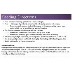 Mazuri Koi Platinum Nuggets For Fish 6-12 Inches Food 12 Mazuri Koi Platinum Nuggets For Fish 6-12 Inches Food -Fish Products 191370 PT6. AC SS1800 V1602029473