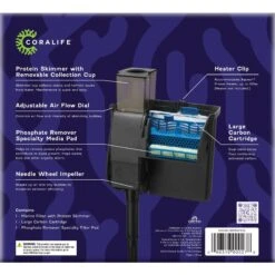 Coralife Marine Aquarium Filter & Protein Skimmer, 30-gal -Fish Products 195374 PT2. AC SS1800 V1567706518