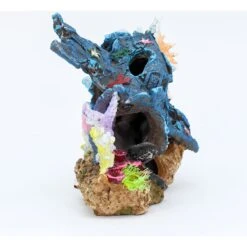 Penn-Plax Blue Plane Coral Scape Aquarium Ornament -Fish Products 198290 PT2. AC SS1800 V1668105091