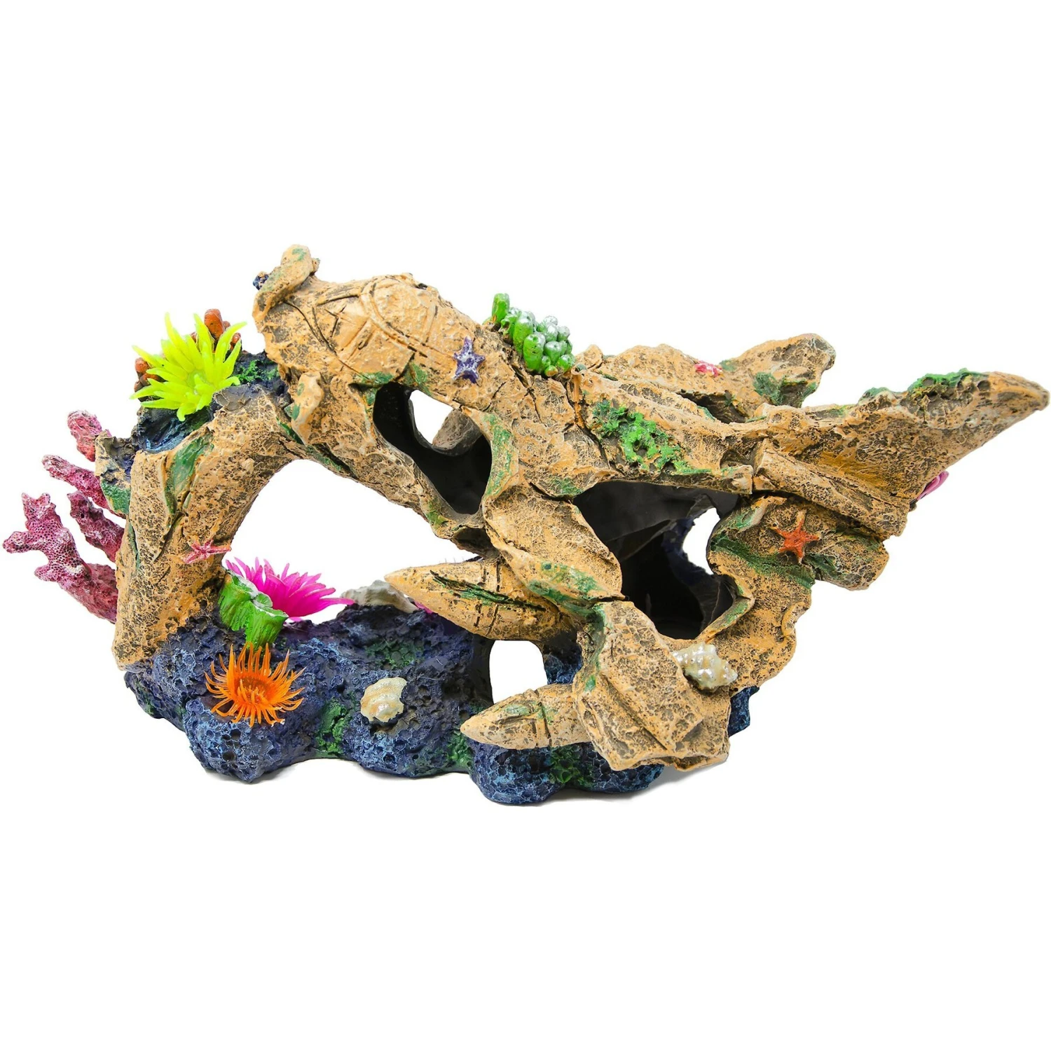 Penn-Plax Tan Plane Coral Scape Aquarium Ornament 4 Penn-Plax Tan Plane Coral Scape Aquarium Ornament - Image 2