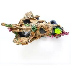 Penn-Plax Tan Plane Coral Scape Aquarium Ornament 9 Penn-Plax Tan Plane Coral Scape Aquarium Ornament -Fish Products 198294 PT3. AC SS1800 V1644016586