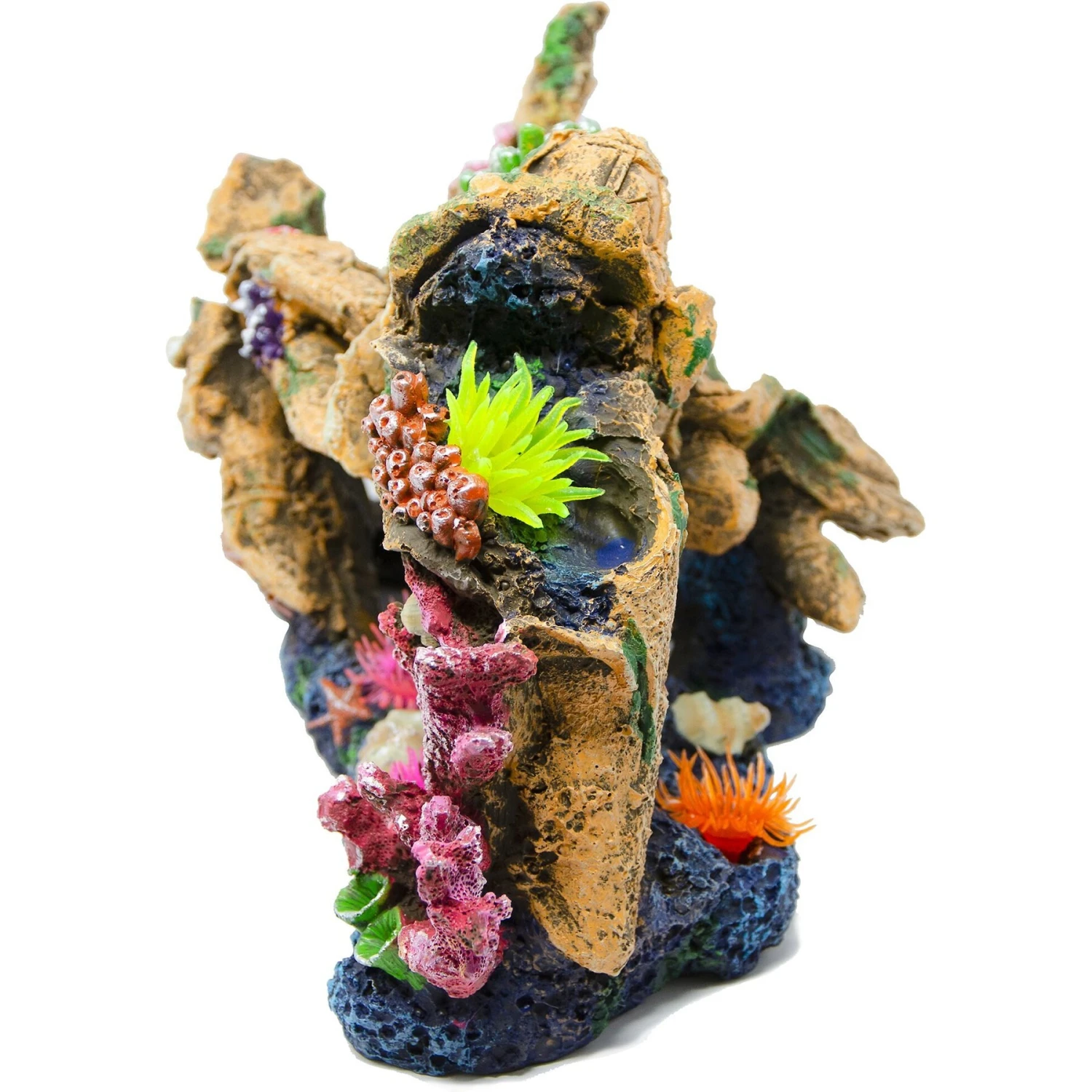 Penn-Plax Tan Plane Coral Scape Aquarium Ornament 7 Penn-Plax Tan Plane Coral Scape Aquarium Ornament - Image 5