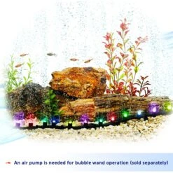 Aqueon Multi-Color Flexible LED Bubble Wand Aquarium Light -Fish Products 202344 PT6. AC SS1800 V1638485290
