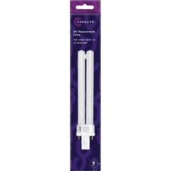 Coralife 3X Turbo Twist UV Replacement Aquarium Lamp, 9-Watt