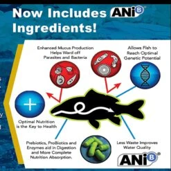 Blackwater Premium Koi And Goldfish Food Max Growth Small Pellet Fish Food, 5-lb Bag -Fish Products 206343 PT2. AC SS1800 V1571934195