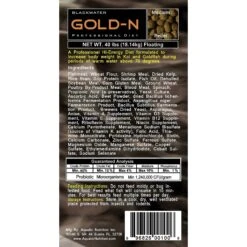 Blackwater Premium Koi And Goldfish Food Gold-N Medium Pellet Fish Food, 40-lb Bag -Fish Products 206345 PT3. AC SS1800 V1571934199