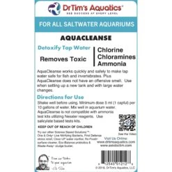 Dr. Tim's Aquatics AquaCleanse Saltwater Aquarium Cleaner -Fish Products 236908 PT4. AC SS1800 V1700860541