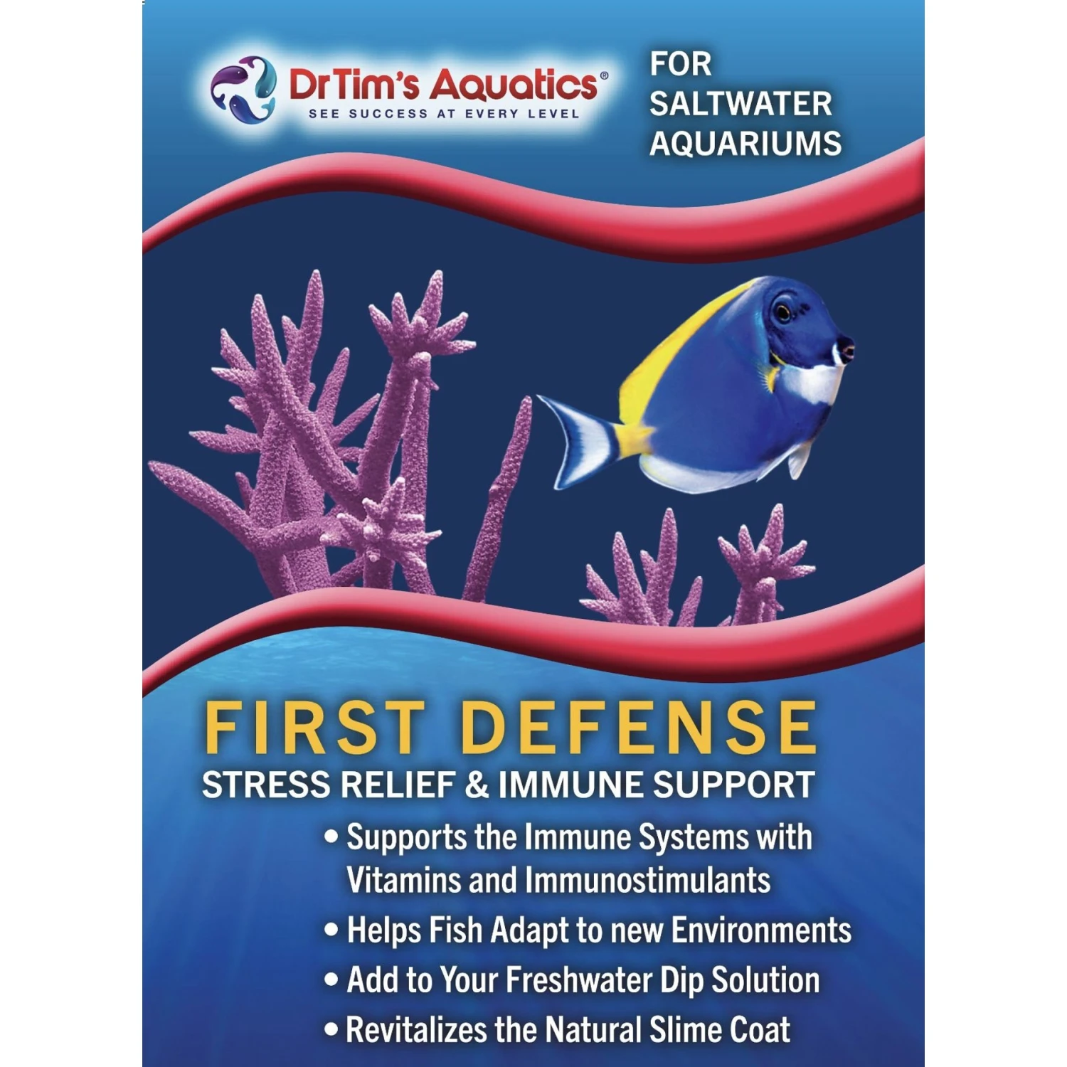 Dr. Tim's Aquatics First Defense Saltwater Aquarium Cleaner 4 Dr. Tim's Aquatics First Defense Saltwater Aquarium Cleaner - Image 2