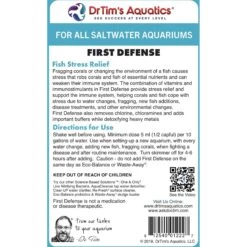 Dr. Tim's Aquatics First Defense Saltwater Aquarium Cleaner 11 Dr. Tim's Aquatics First Defense Saltwater Aquarium Cleaner -Fish Products 236914 PT4. AC SS1800 V1700860524