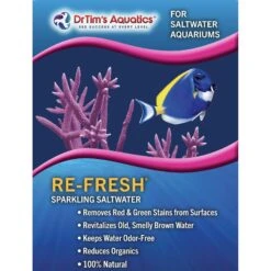 Dr. Tim's Aquatics Re-Fresh Saltwater Aquarium Cleaner 10 Dr. Tim's Aquatics Re-Fresh Saltwater Aquarium Cleaner -Fish Products 236922 PT3. AC SS1800 V1700860579