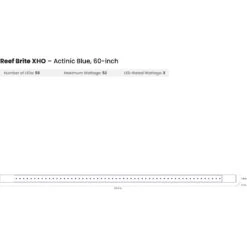 Reef Brite Blue XHO LED Strip Aquarium Light 9 Reef Brite Blue XHO LED Strip Aquarium Light -Fish Products 237435 PT3. AC SS1800 V1646872676