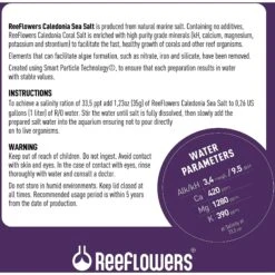Reeflowers Caledonia Aquarium Sea Salt 11 Reeflowers Caledonia Aquarium Sea Salt -Fish Products 238537 PT2. AC SS1800 V1616518043