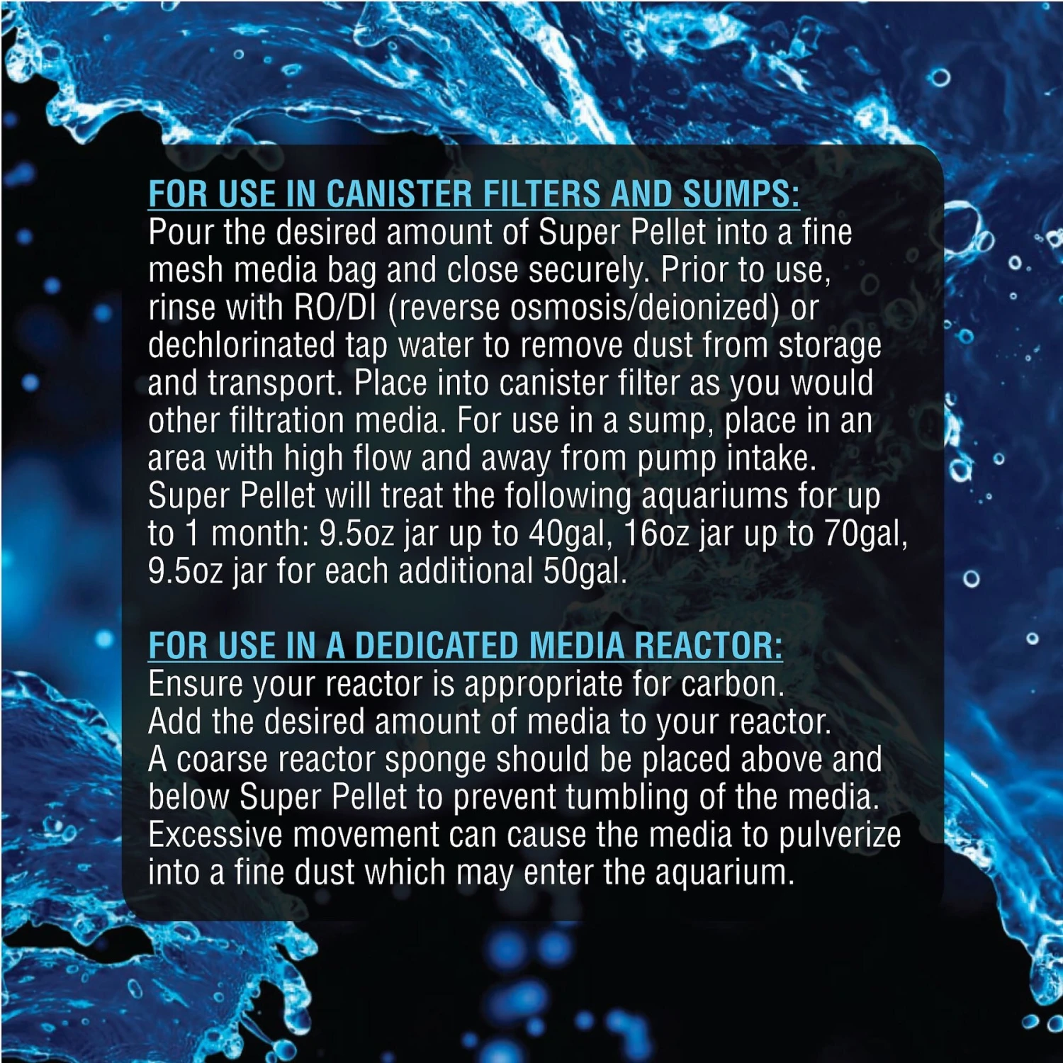 Cobalt Aquatics Long Lasting Pelletized Carbon 5 Cobalt Aquatics Long Lasting Pelletized Carbon - Image 3