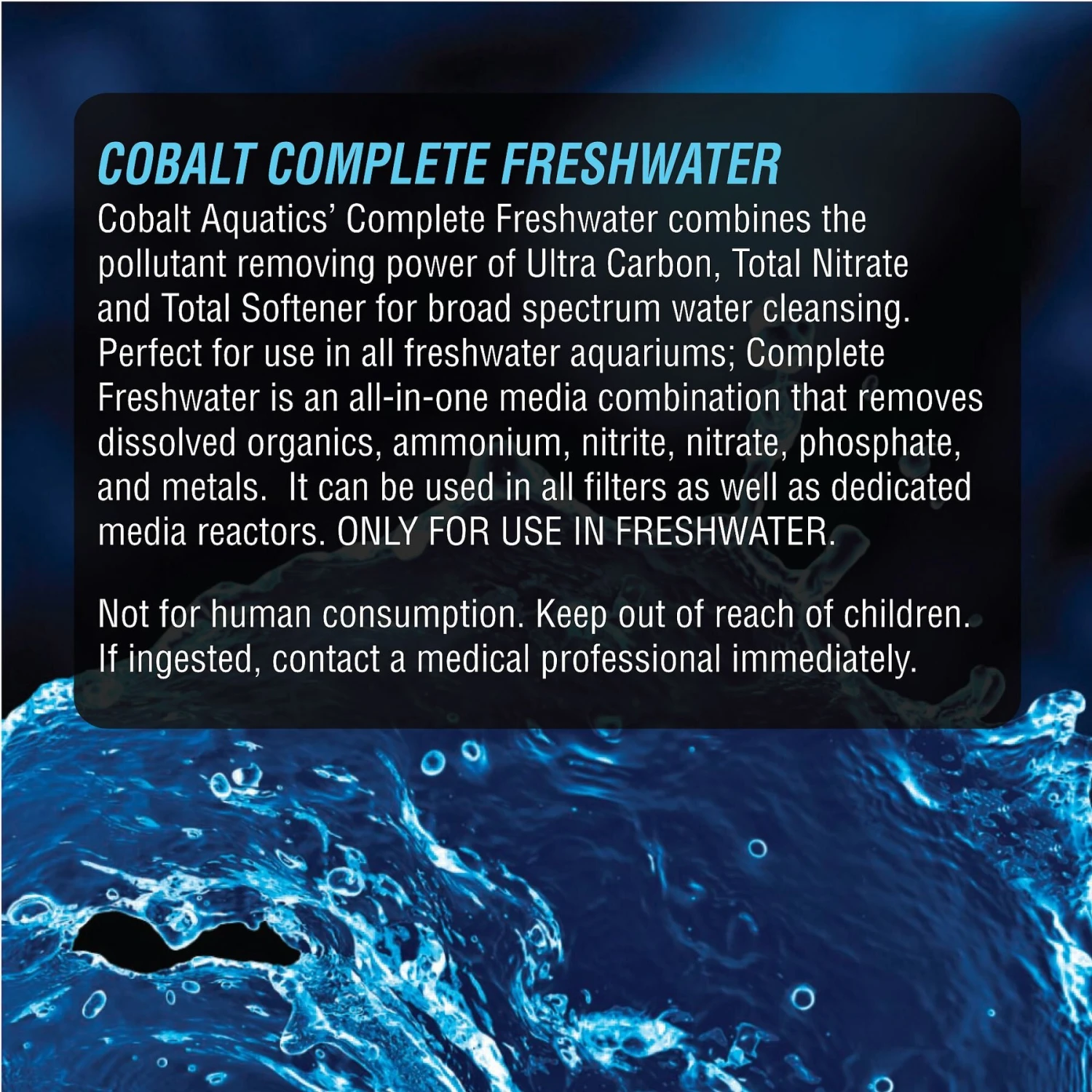 Cobalt Aquatics Complete Freshwater Aquarium Granulated Carbon 4 Cobalt Aquatics Complete Freshwater Aquarium Granulated Carbon - Image 2