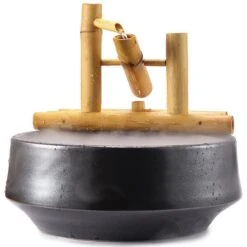 Lifegard Aquatics Bamboo Fish Aquarium Rocking Fountain & Quiet One Pump -Fish Products 266092 PT2. AC SS1800 V1611274276