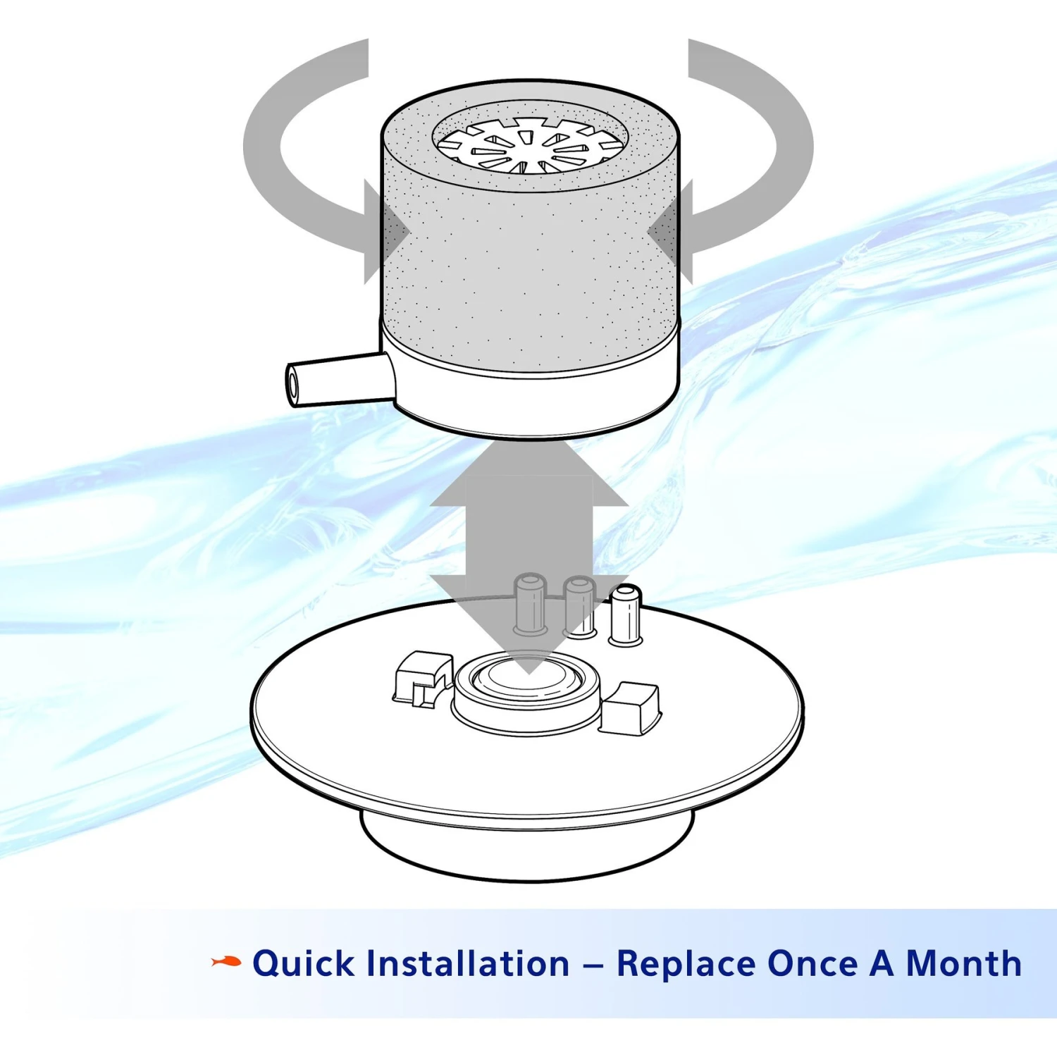 Aqueon Replacement Betta Filter Cartridge, 2 Count 9 Aqueon Replacement Betta Filter Cartridge, 2 Count - Image 7