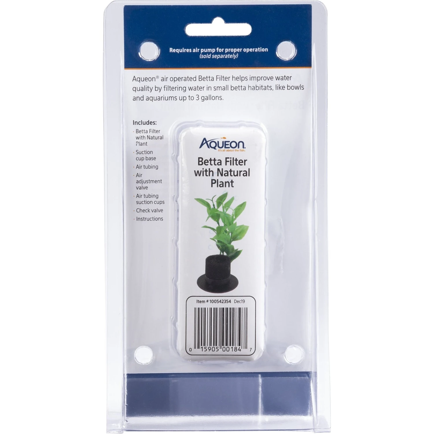 Aqueon Betta Natural Plant Betta Fish Aquarium Filter 4 Aqueon Betta Natural Plant Betta Fish Aquarium Filter - Image 2