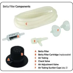 Aqueon Betta Natural Plant Betta Fish Aquarium Filter 19 Aqueon Betta Natural Plant Betta Fish Aquarium Filter -Fish Products 277710 PT8. AC SS1800 V1638486723