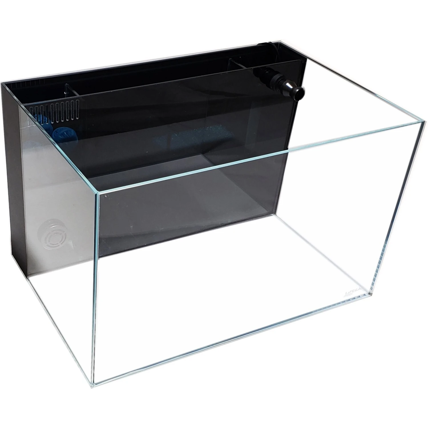 Lifegard Aquatics Crystal Aquarium With Back Filter 3 Lifegard Aquatics Crystal Aquarium With Back Filter