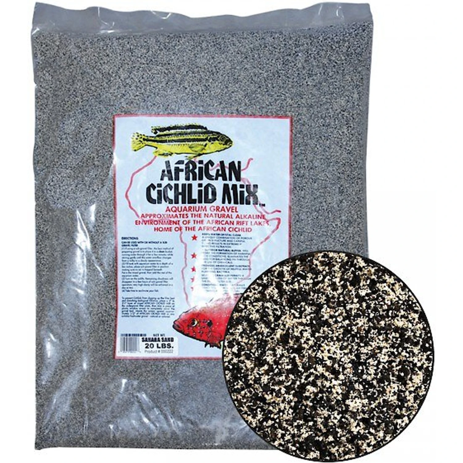 CaribSea African Cichlid Mix Sahara Aquarium Gravel 3 CaribSea African Cichlid Mix Sahara Aquarium Gravel
