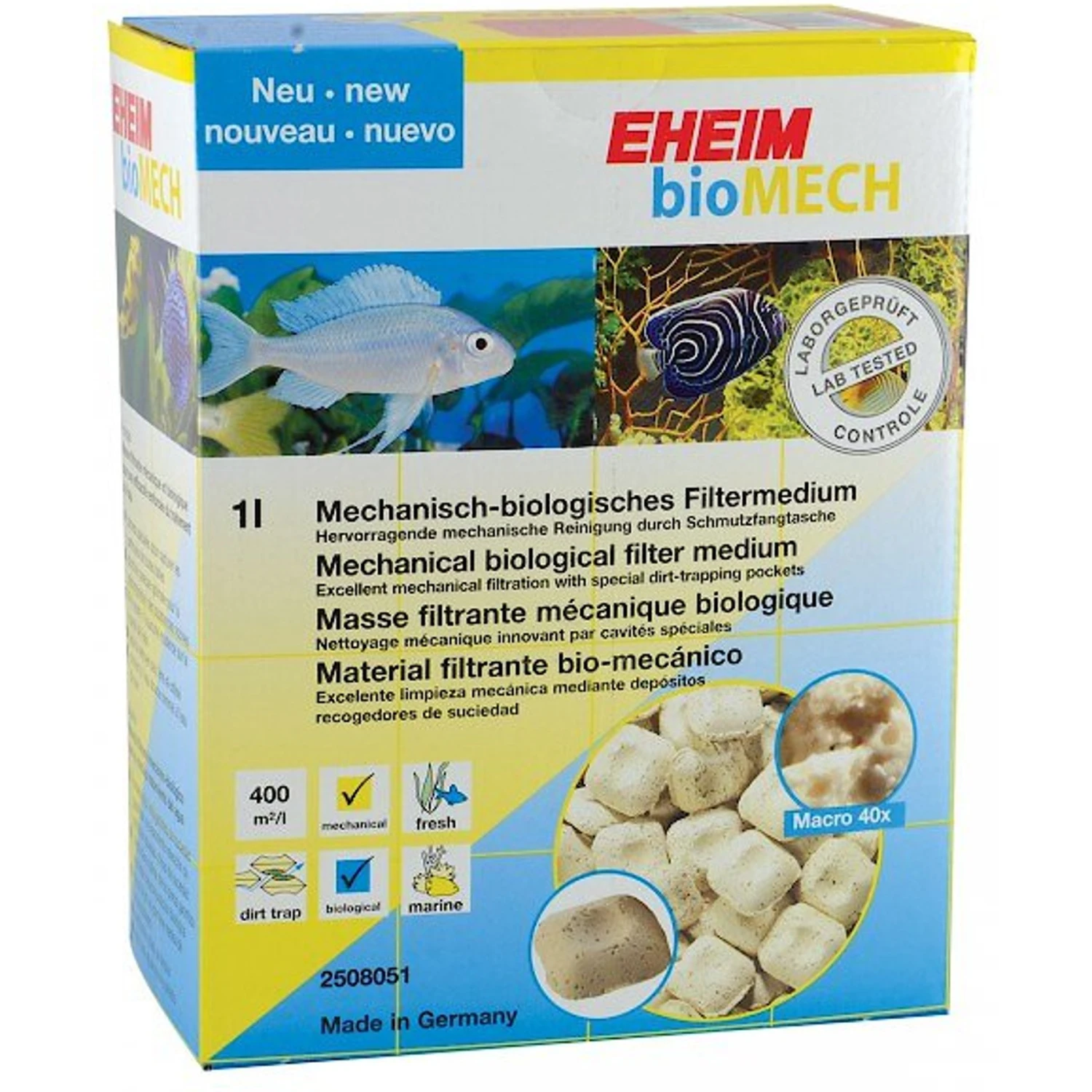 Eheim BioMECH Mechanical Pre-Filter Media, 1-L 3 Eheim BioMECH Mechanical Pre-Filter Media, 1-L