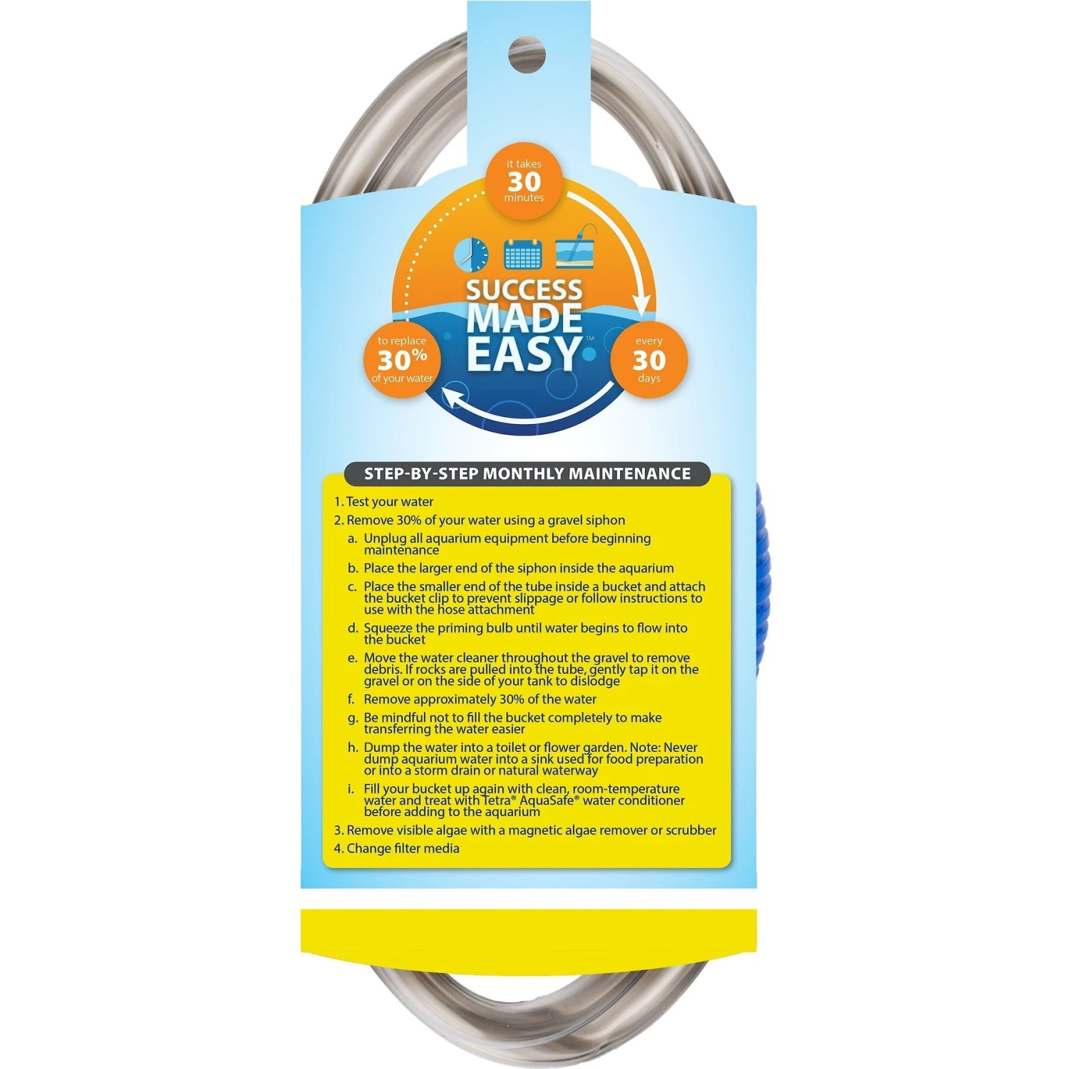 Tetra Water Cleaner Gravel Siphon Aquarium Cleaner 4 Tetra Water Cleaner Gravel Siphon Aquarium Cleaner - Image 2